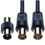 Câble d'antenne TV 5 m Câble RF Ariel Câble de couplage coaxial Câble d'antenne de télévision Fiche mâle vers prise d'antenne fe