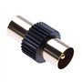 Câble d'antenne TV 5 m Câble RF Ariel Câble de couplage coaxial Câble d'antenne de télévision Fiche mâle vers prise d'antenne fe