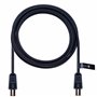 Câble d'antenne TV 5 m Câble RF Ariel Câble de couplage coaxial Câble d'antenne de télévision Fiche mâle vers prise d'antenne fe