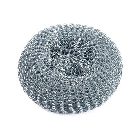 We Can Source It Ltd – Lot de 10 éponges à récurer en métal galvanisé de qualité Professionnelle pour barbecues