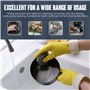 We Can Source It Ltd – Lot de 10 éponges à récurer en métal galvanisé de qualité Professionnelle pour barbecues, barbecues, cass