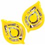 Lot de 2 capsules désodorisantes autocollantes pour poubelle à pédale (parfum aléatoire) citron, pomme ou lavande