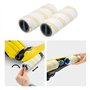 SPARES2GO Ensemble De Rouleaux compatibles avec Karcher L'autolaveuse BR 30/1 EWM2 Premium pour Nettoyage Des Sols Durs (lot de 