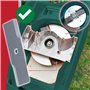 SPARES2GO Lame métallique broyeur de jardin compatible avec Bosch AXT 180 200 2000 Rapid 2200 (19,5 cm)