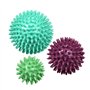 ResultSport Lot de 3 balles de massage à picots réflexologie