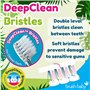 Brush-Baby WildOnes Lot de 4 têtes de rechange pour brosse à dents de 0 à 10 ans