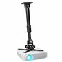 Duronic PB04XL Support pour Vidéoprojecteur Plafond Rotatif 360° Inclinable 30° et Pivotable 20° Charge maximale de 13