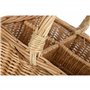 Red Hamper Porte-Bouteilles 4 Bouteilles en Osier cuit à la Vapeur 2 Tons