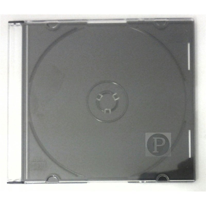 Image secondaire de CD Ultra fin-Noir-Lot de 5 boîtiers de rangement