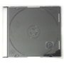 CD Ultra fin-Noir-Lot de 5 boîtiers de rangement