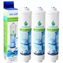 AquaHouse Filtre à eau pour réfrigérateur compatible avec Samsung LG Haier en utilisant uniquement des filtres externes (lot de