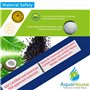 4x AquaHouse UIFH Compatible pour Haier 0060823485A Kemflo Filtre à eau Aicro pour réfrigérateurs Haier, CDA, Firstline, Frigist
