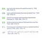 Électrodes de Grande Dimension pour appareils de Stimulation tENS EMS 16 pièces - 100 mm x 50 mm