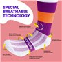 Wacky Sox Ambre Gambler Rugby Hockey Chaussettes