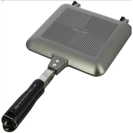 NGT Bankside Grille XL Camping Toaster Sandwich/Croque-Monsieur Maker / Cuisiniers Douillet Petit Déjeuner / Idéal pour Pêche à