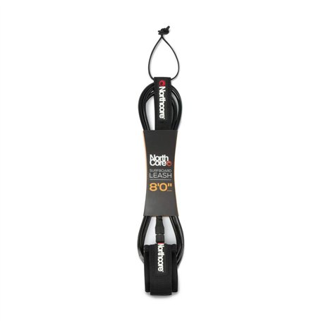 Northcore 6mm Surfboard Leash 8'0'' (Black)