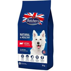 Butcher's Natural&Healthy Dry Dog Food Beef 15 kg