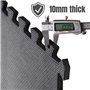 VLFit Tapis de Protection de Sol – 18 Dalles en Mousse sans BPA + Bordures | Matelas Puzzle Imperméable,Antidérapant pour matéri