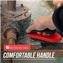 Brosse métallique à main – Brosse métallique rigide avec poignée en fer, fil robuste pour enlever la rouille, la maçonnerie et l