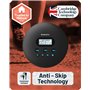 Lecteur CD Portable Bluetooth | Batterie Rechargeable d'une Durée de 12 Heures | Lecteur CD Enfant | AUX Compatible pour Voiture