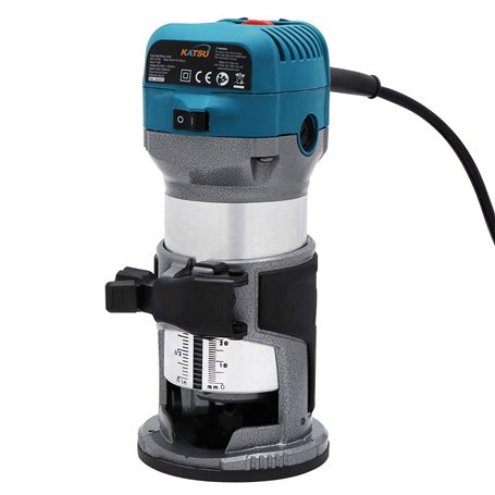 KATSU Affleureuse à Bois Défonceuse Électrique 220V 710W