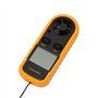 TOPWAY Anémomètre Numérique Portable Digital LCD Vitesse du Vent de Mètre Indicateur Débit D'air Jauge de Température Mesurer Vi