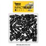 21 x SabreCut SCPA25_21 25 mm PZ2 Jeu d'embouts de tournevis à percussion PoziDriv POZI No.2 Heavy Duty avec porte-embout et boî