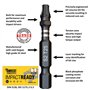 10 x SabreCut SCTKA10 50 mm T10 T15 T20 T27 T30 T40 Jeu d'embouts de tournevis à percussion Torx à une extrémité 10 15 20 27 30 