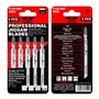 30 x TopsTools JSTTK6A T101B T101BR T101D T101AO T111C T144D Lames de scie sauteuse mixtes compatibles avec Bosch, Dewalt, Makit