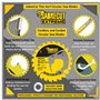 2 lames de scie circulaire SCCSFK165CR SabreCut 165 mm 24T et 40T x 20 mm compatibles avec Dewalt Bosch Makita et bien d'autres