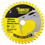 2 lames de scie circulaire SCCSFK165CR SabreCut 165 mm 24T et 40T x 20 mm compatibles avec Dewalt Bosch Makita et bien d'autres