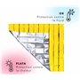 URBAN MEDICAL Couverture de survie Premium - Protection contre le froid & la chaleur - Couverture d'urgence double face or/argen