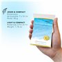 URBAN MEDICAL Couverture de survie Premium - Protection contre le froid & la chaleur - Couverture d'urgence double face or/argen