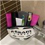 Ballon de rugby Trousse de toilette – Réplique du Ballon de rugby Design – Stocking-filler Idéal pour les fans de sports, bleu m