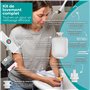 Medi Grade Trousse Lavement Intestinal Qualité à Domicile – Kit Lavement Colon – Enema Kit Comprend une Poche Lavement Réutilisa