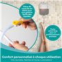 Medi Grade Trousse Lavement Intestinal Qualité à Domicile – Kit Lavement Colon – Enema Kit Comprend une Poche Lavement Réutilisa
