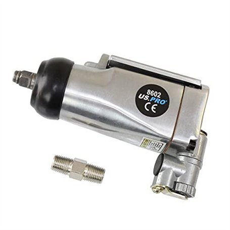US PRO Tools 8602 Clé à choc pneumatique papillon 3/8" pour douilles