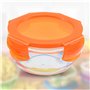 ARSUK Boîtes Alimentaires en Verre pour Bébé avec Couvercles (200ml, 6PCS) - Set de Bols en Verre Compatible Four - Contenants d