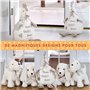 SPOTTED DOG GIFT COMPANY Cale Porte Tissu, Butée de Porte Intérieur en Poule Forme pour Sol, Mignon Animaux Maison Chambre Deco,