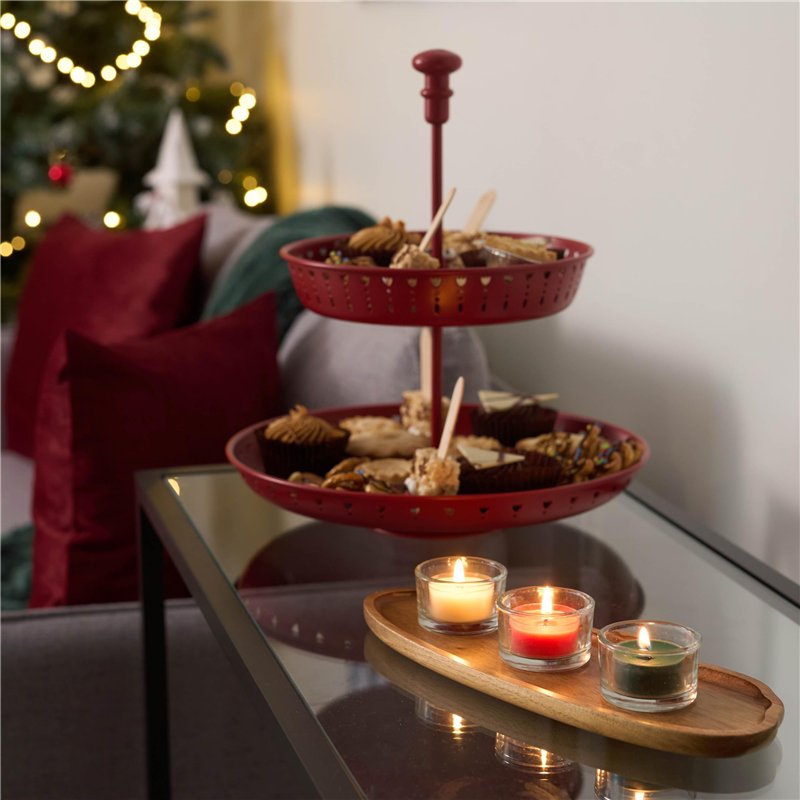 Image secondaire de MATANA 24 Porte-Bougie Chauffe-Plat - Bougeoir Verre Décoration de Table pour Mariages - Photophore Bougie, Bougeoir Verre Trans