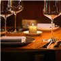 BELLE VOUS Bougie Votive Non Parfumée avec Bougeoir en Verre Transparent (48 Pcs) - 12 h de Combustion - Bougie de Table avec Po