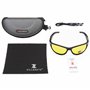 ZILLERATE LUNETTES DE CONDUITE DE NUIT homme et femme, Verres polarisés anti-éblouissement pour vision nocturne, Verres HD tinté
