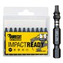 10 x SabreCut SCTX2050_10 50 mm T20 TX20 Jeu d'embouts de tournevis à percussion à une extrémité Torx Heavy Duty avec boîte de r