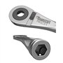 1 x SabreCut MRSC01 Mini Micro Cliquet 1/4" Hex En Acier Inoxydable Professionnel 72 Dents Clé Ã€ Cliquet Ã€ Main
