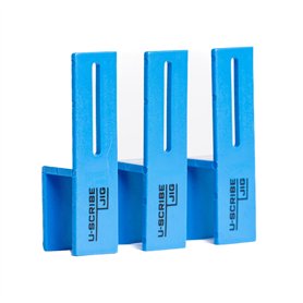 U-Scribe Jig 3 gabarits de menuiserie 19 mm – L'outil parfait pour tout installateur de cuisine