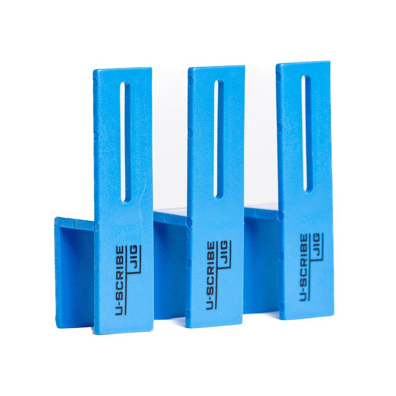 U-Scribe Jig 3 gabarits de menuiserie 19 mm