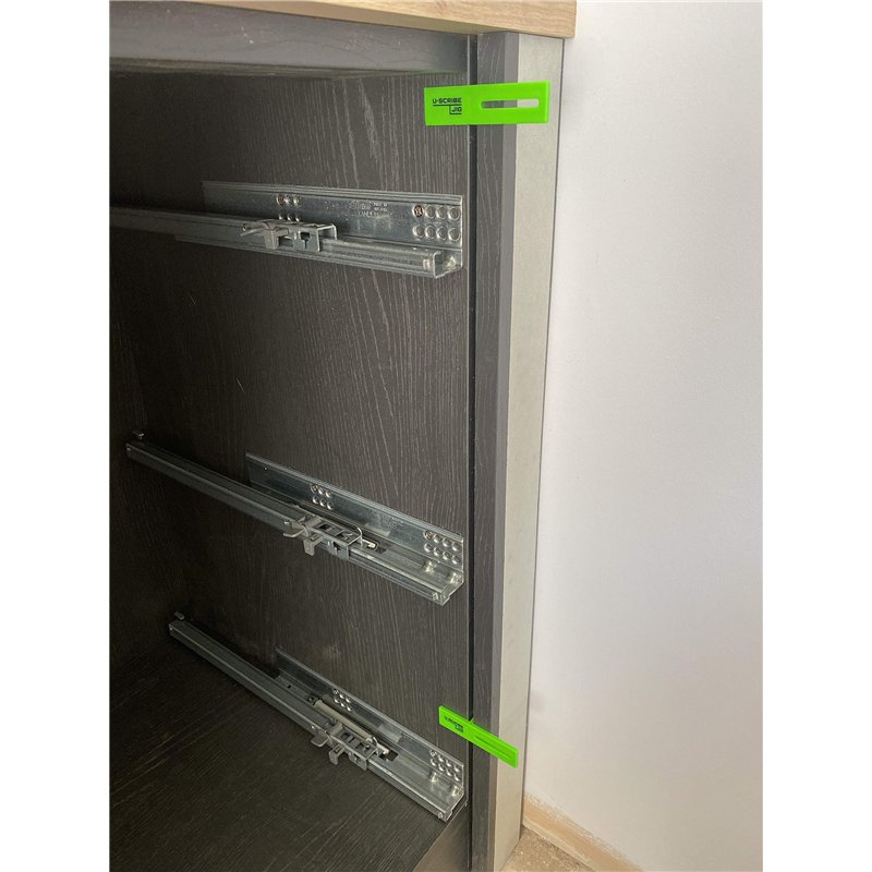 Image secondaire de U-Scribe Jig 3 gabarits de menuiserie 19 mm