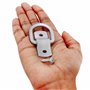 8 cm - Supporte 400 Kg - Fixation Inox pour Sécuriser L’Anc