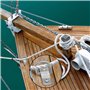 Belle Vous Anneau Arrimage avec Supports et Vis (Lot de 8) - 4,6 x 3,8 cm - Supporte 400 Kg - Fixation Inox pour Sécuriser L’Anc