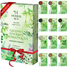 HERBAL AGE 12 Variétés de Plantes d'Herbes